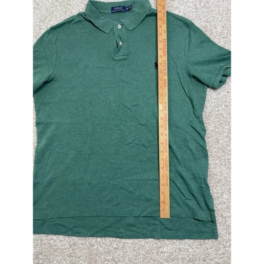 Vtg Ralph Lauren Polo Shirt Men's XL Green Short Sleeve Classic Fit‎ Casual Golf
